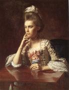 John Singleton Copley Mrs Richard Skinner oil